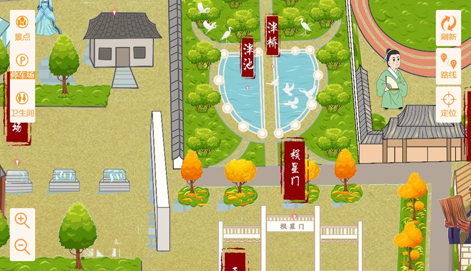 河间手绘地图景区语音讲解导览系统：智慧景区建设的基石